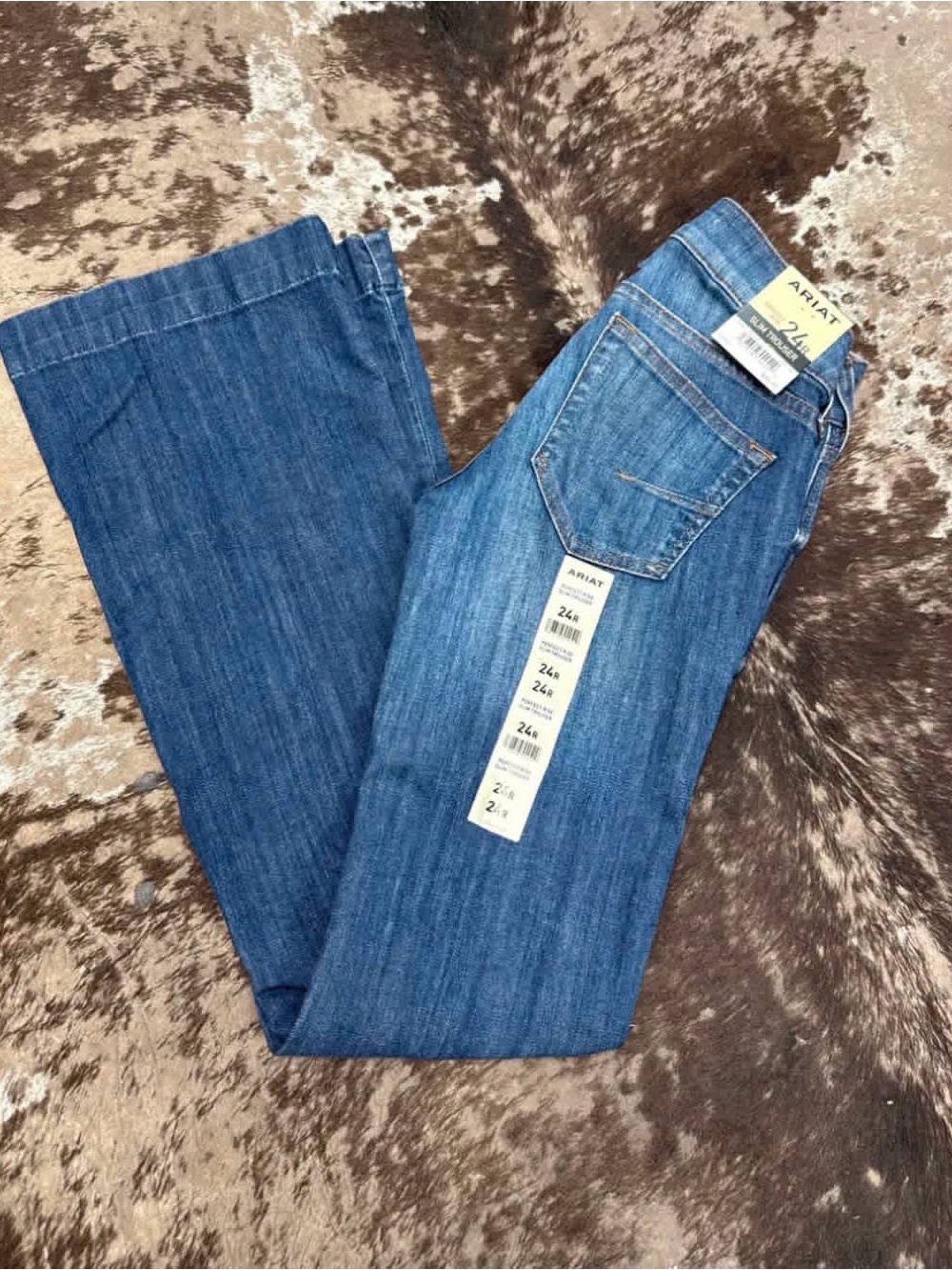 Ariat Women's Medium Blue Flare Jeans